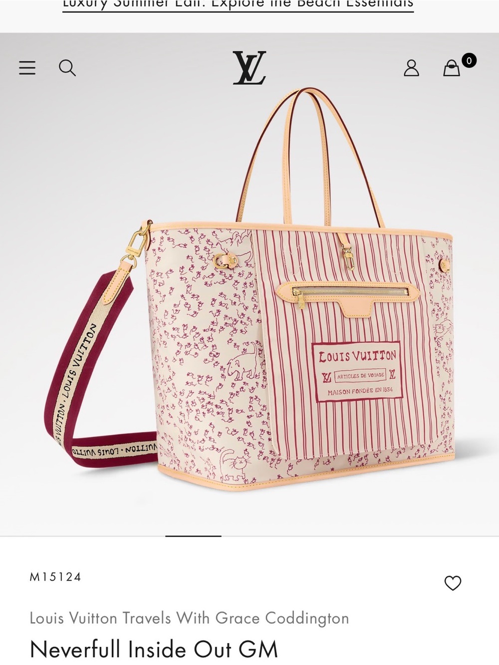 LV Branded Purse Strap - Picture 7 of 7